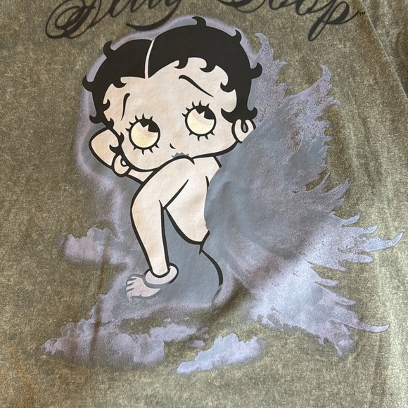 Betty Boop Angel‎ Y2K Style Graphic Tee L NWT - Picture 10 of 14